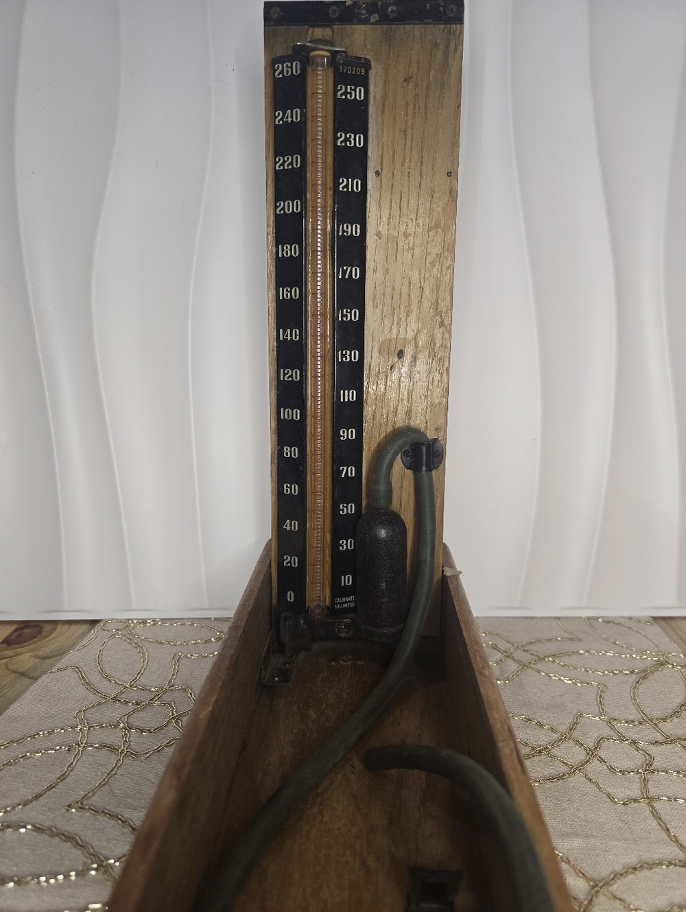 US WW2 Medical Bloodpressure Meter Kit Bag Model